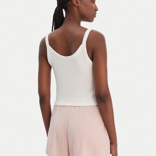 Guess Γυναικεία αμάνικη μπλούζα Stella Rib Tank Top